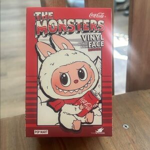 Pop Mart Monsters Vinyl Face Doll - White and Red